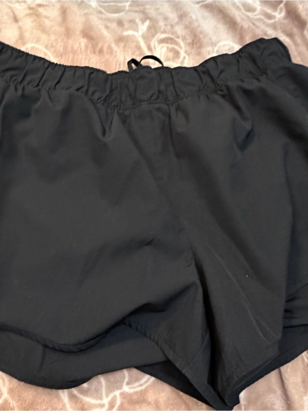 Old Navy Black Athletic Shorts with Drawstring